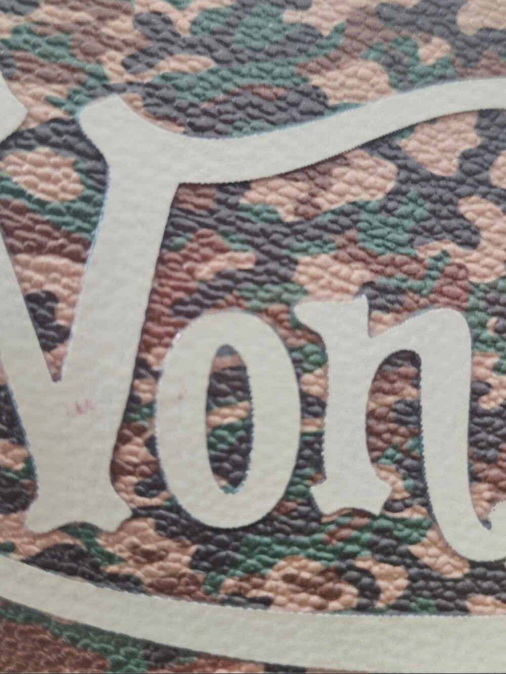 Von Dutch Green Camo Shoulder Bag - Picture 7 of 8